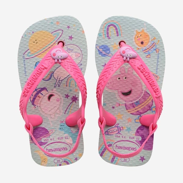 Baby Peppa Pig De Havaianas