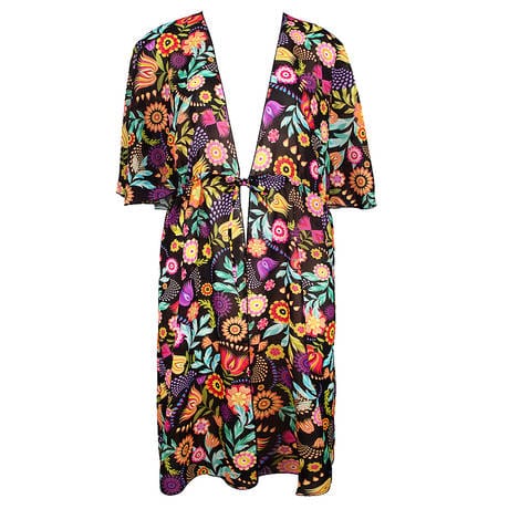 Kimono Abierto La Muse En Fleurs Antigel