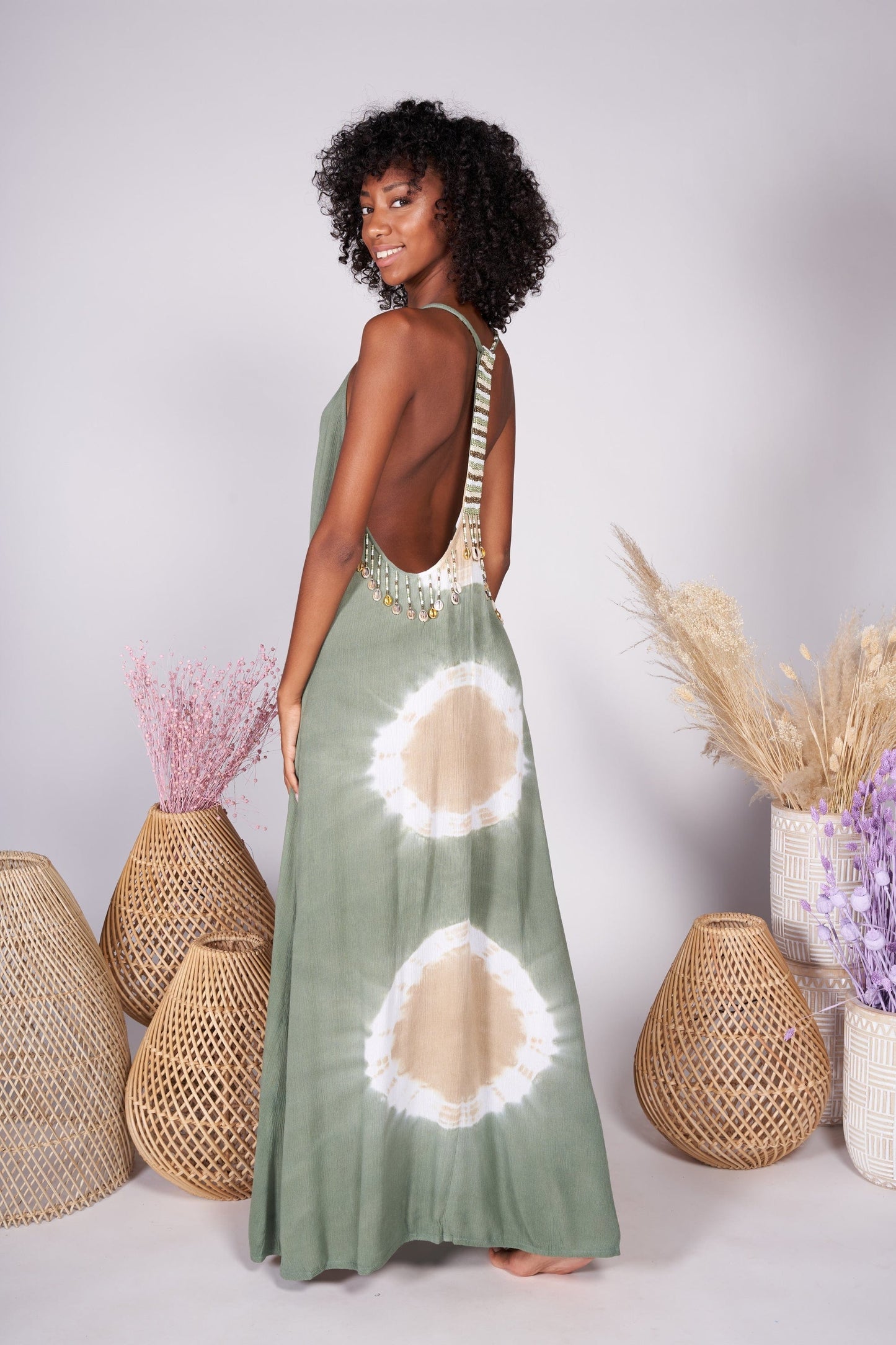 Long Dress Anse Melé Beach