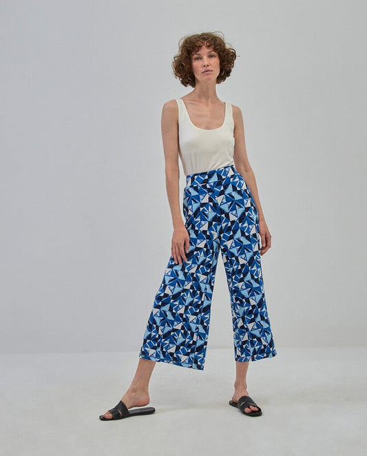 Pantalón Crop Fluido Cavi